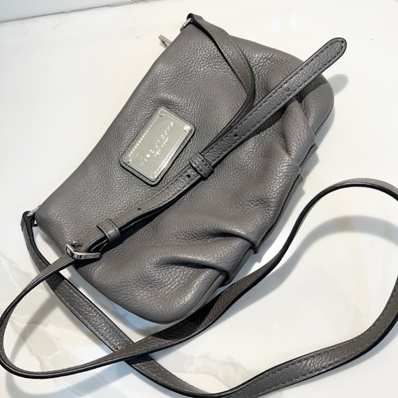MARC JACOBS Crossbody Purse Bag - Classic Percy Grey - Picture 5 of 6